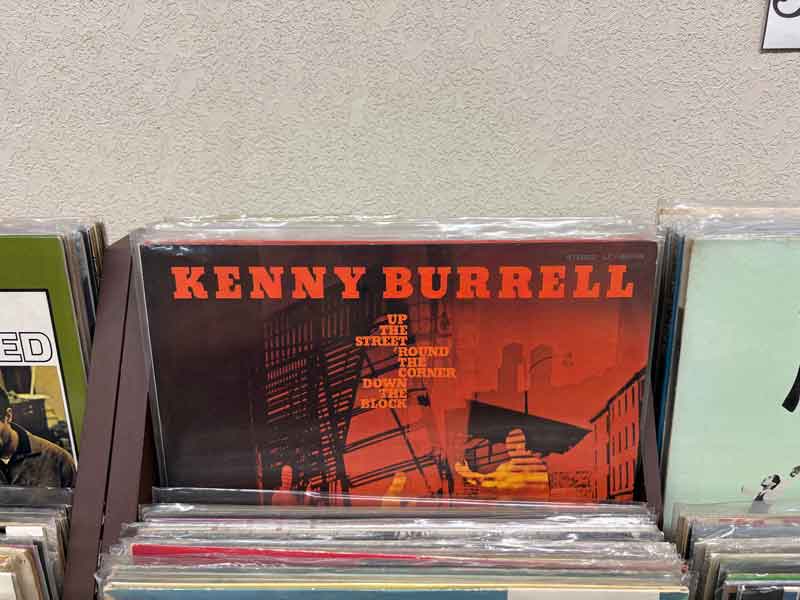 ケニーバレル 中古レコード店